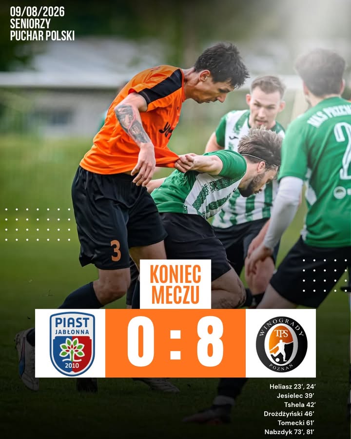 ALEŻ TO BYŁ MEEECZ! 🤩🔥 Wysokie zwycięstwo w II rundzie Pucharu Polski! Nasza dru