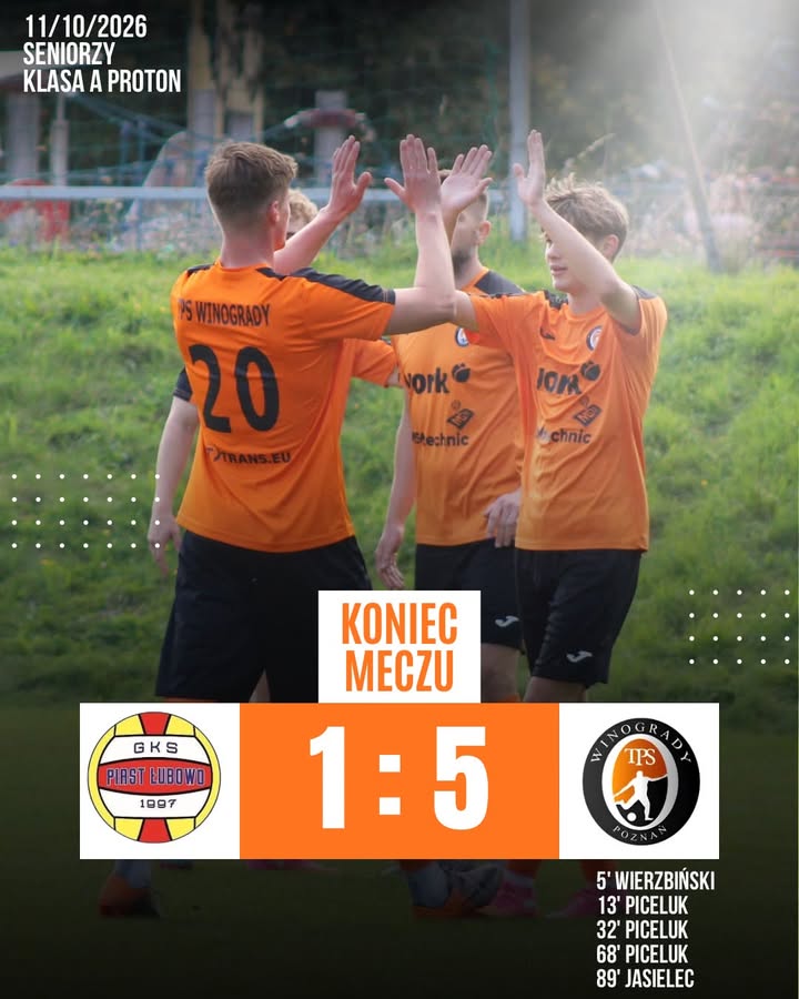 Krok po kroku w stronę celu 🔄 Brawo ekipa! Dobra robota 🧡 _____ GKS Piast Łubowo